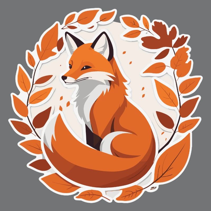 Fox in Autumn #2