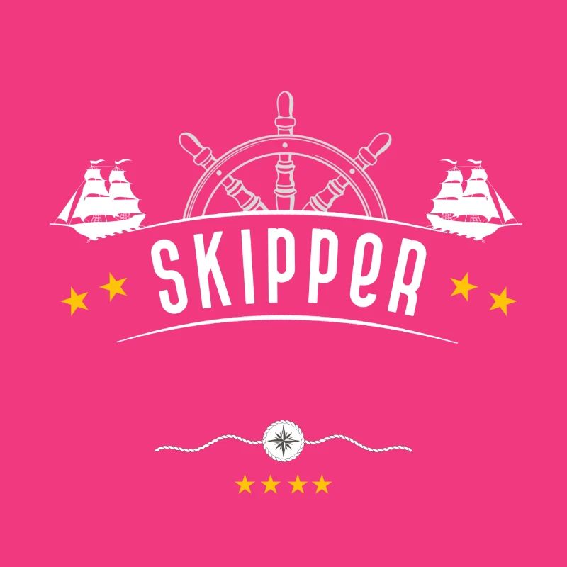 Skipper Shirt mit eigenem- oder Bootsnamen