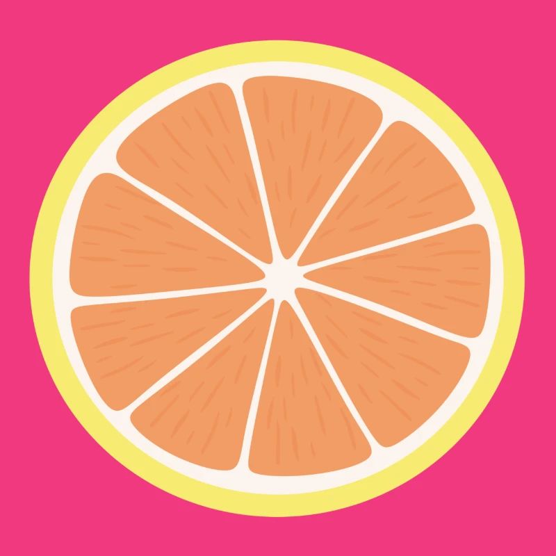 Grapefruit-Scheibe