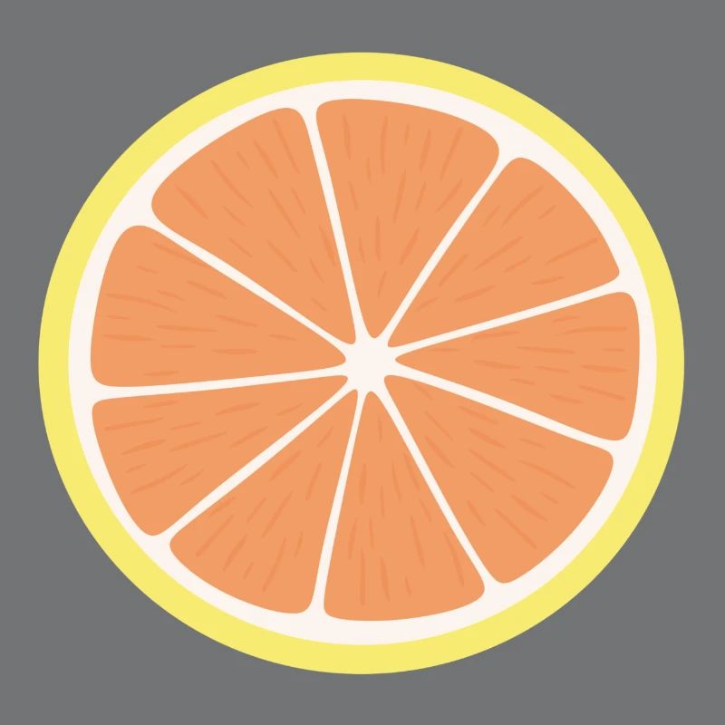 Grapefruit-Scheibe