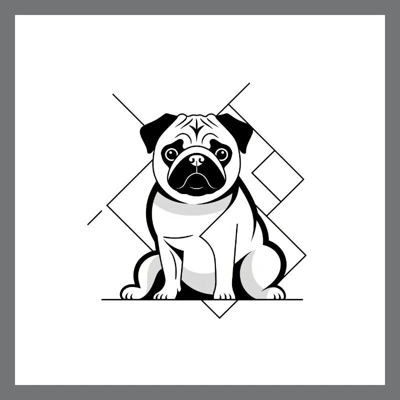 Mops Sitz