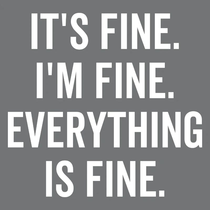 It es Fine I'm Fine Everything is Fine