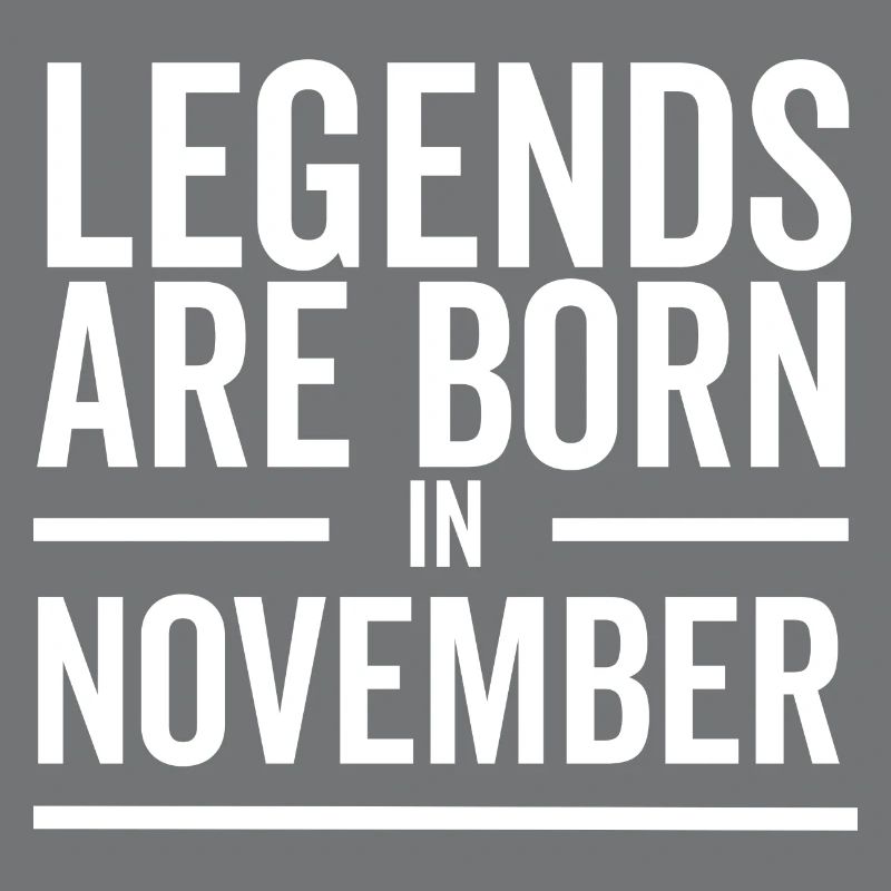 Legends Are Born in November
