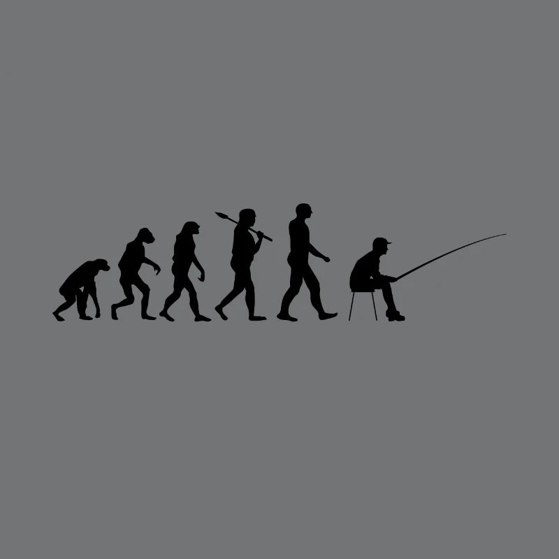 Evolution pêcheurs cadeau de pêche