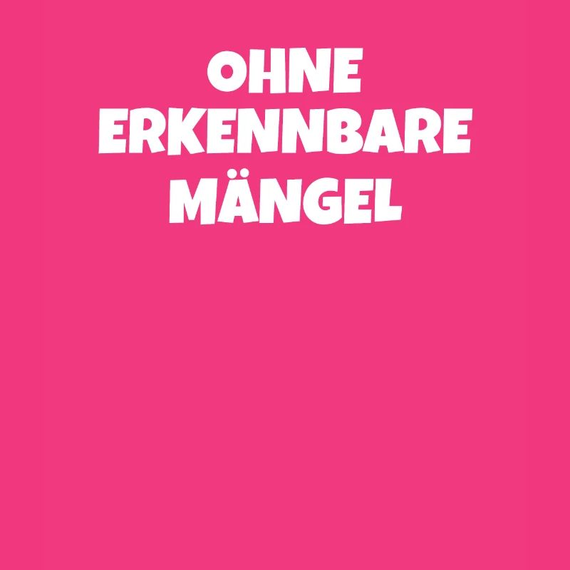 Without recognizable defects