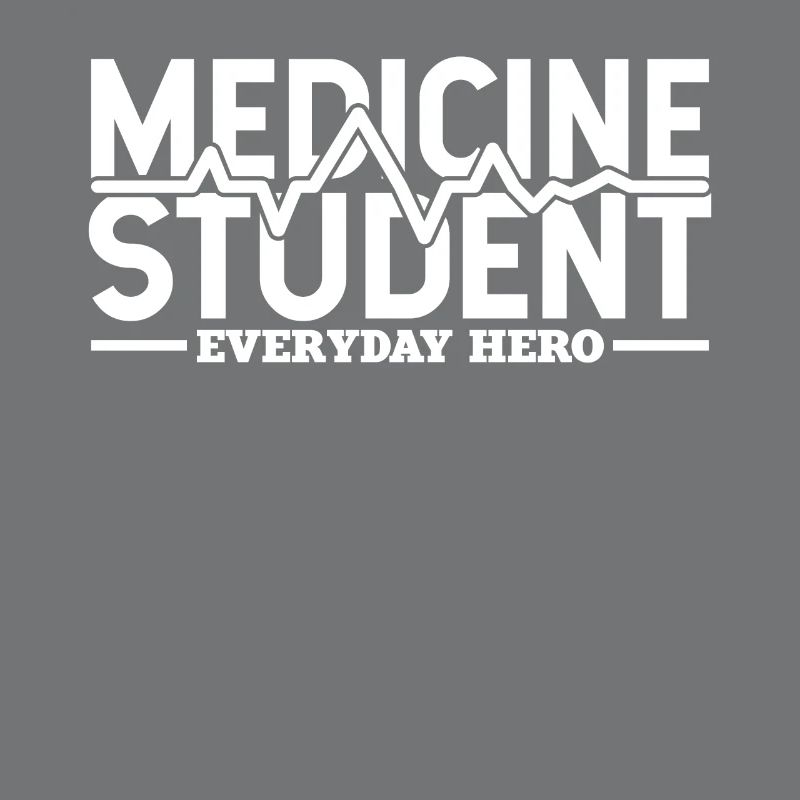 Medizin Student Studium Spruch Superheld Arzt