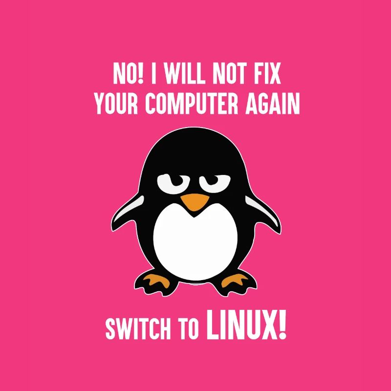 Programmieren Informatik Geschenk · Linux