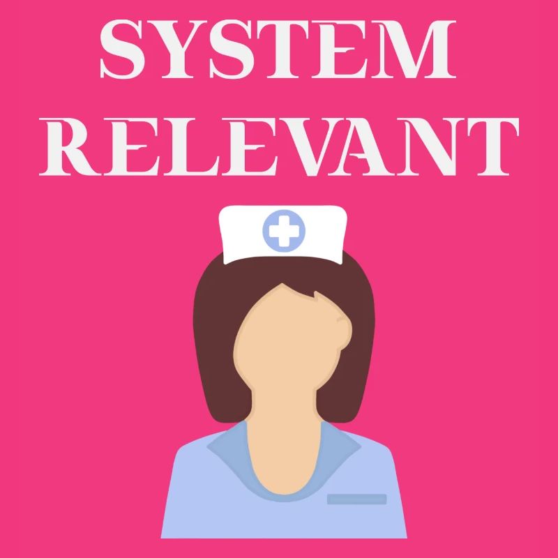 Krankenschwester Systemrelevant Geschenkidee