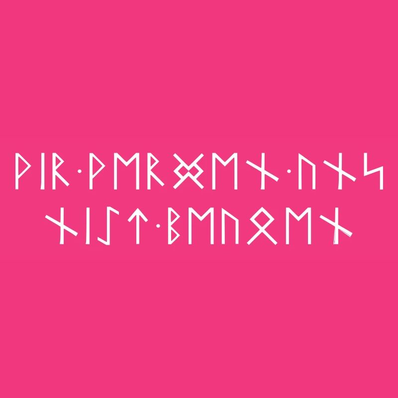 We will not bow to runic script Teutons