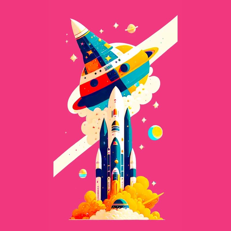 Space View / Rocket 02