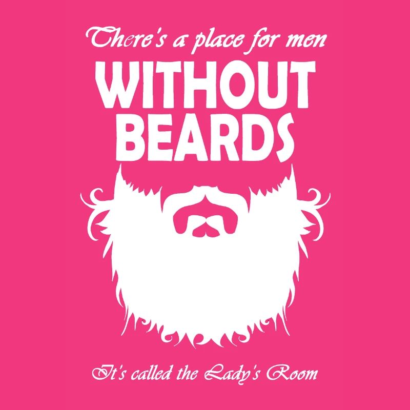 Beard men design mustache