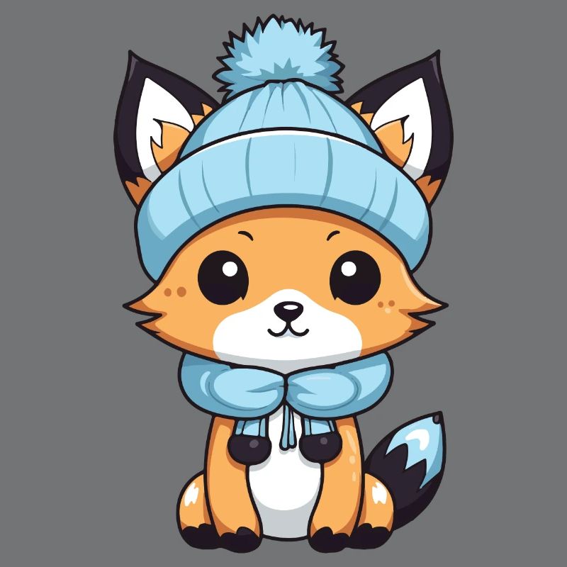 Fuchs Winter Comic