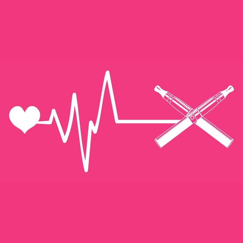 E-Zigarette Puls Herzschlag