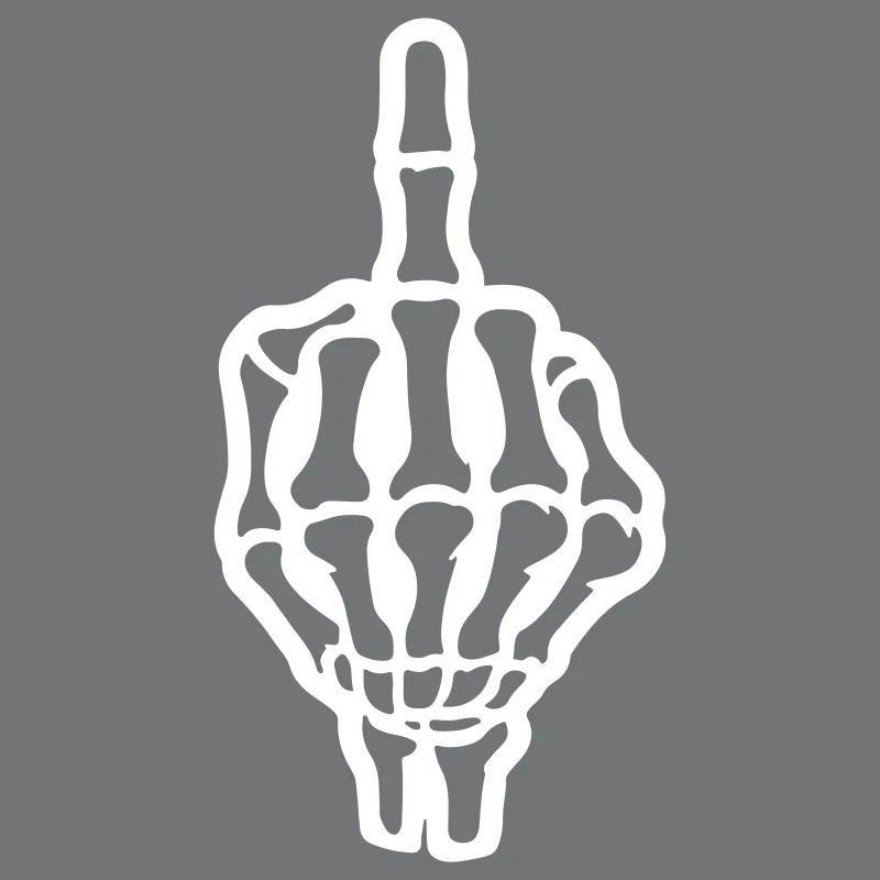 Skelett Mittelfinger Hand
