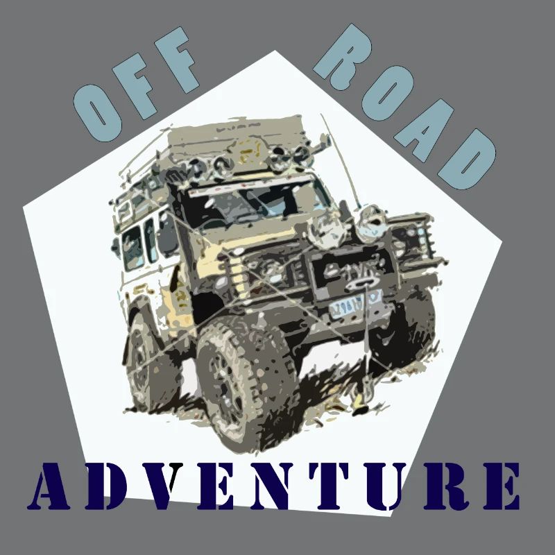 Offroad-Auto Oldtimer alter Retro-Klassiker