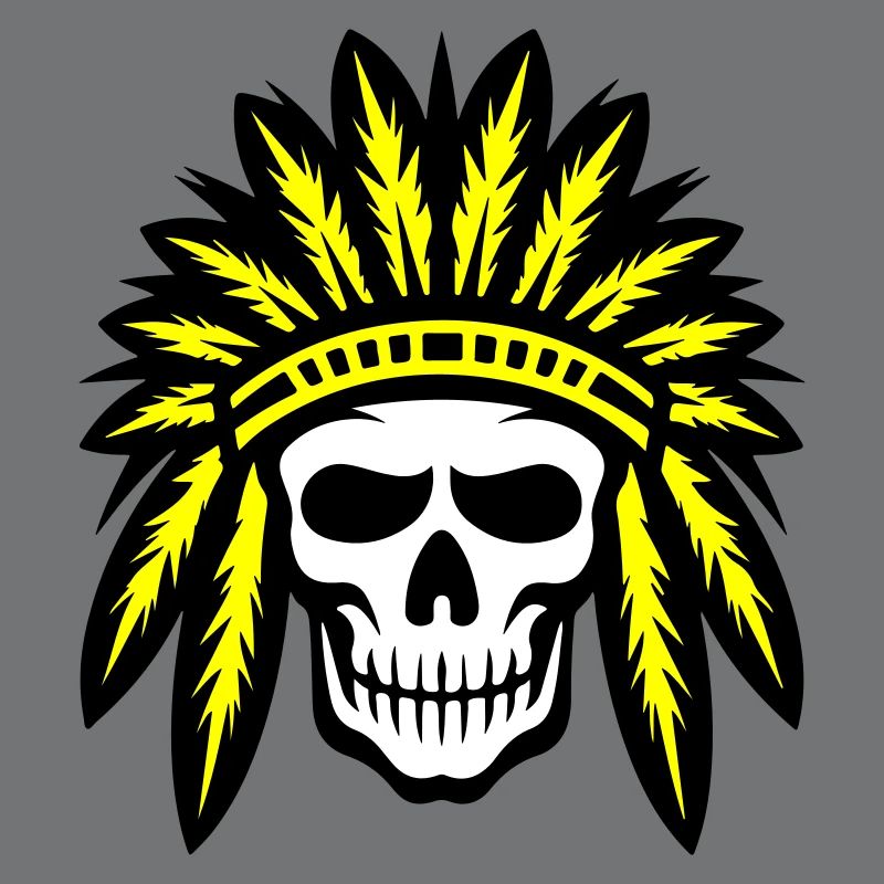 Apache Indian Chief Skull