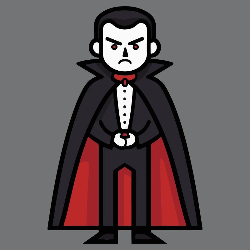 Vampire Halloween Comic