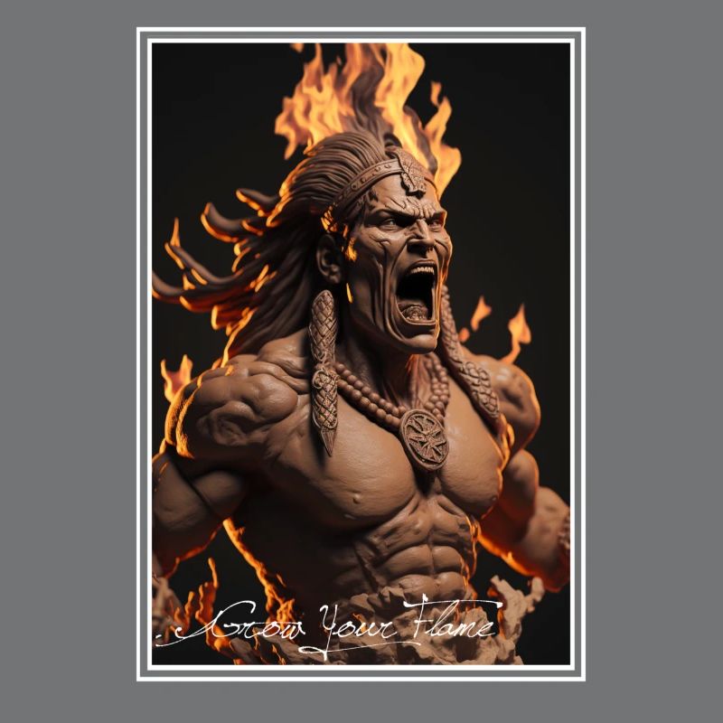 Grow Your Flame - 3D Render