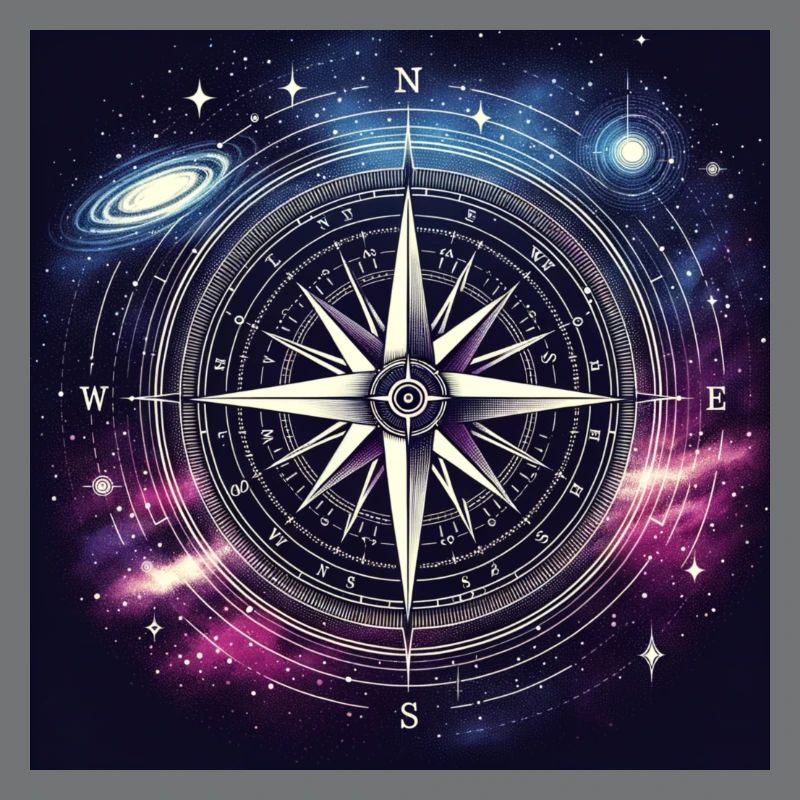 Galactic Compass Rose