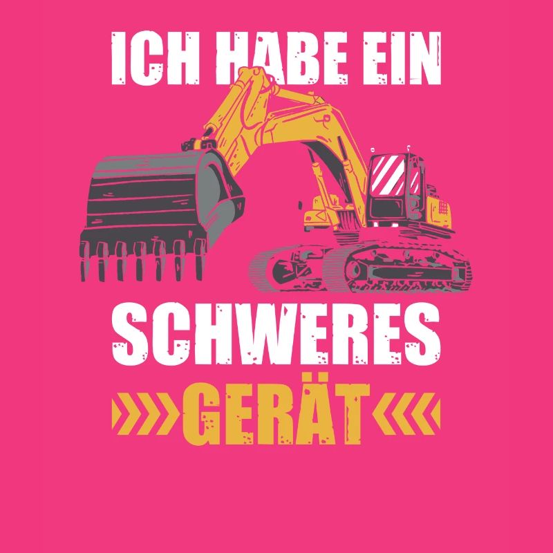 Schweres Gerät Baggerführer Baggerfahrer Bagger