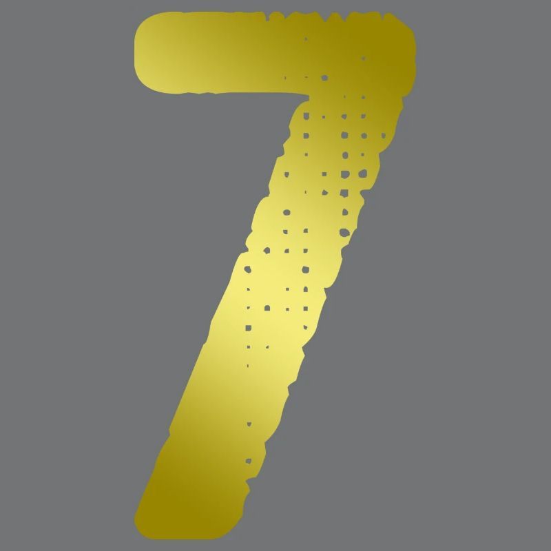 7 Number jersey