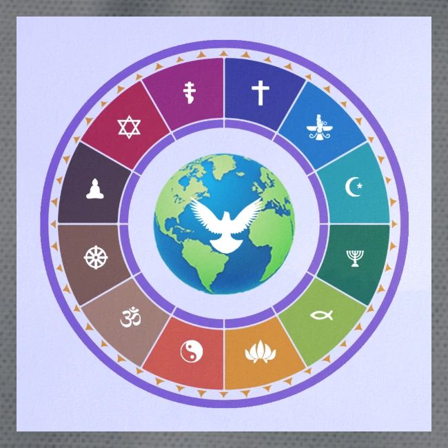 One World many religions for peace.