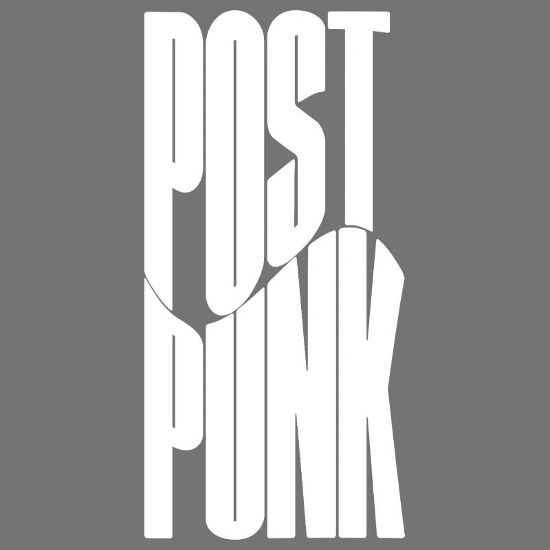 Conception de texte de typographie post punk