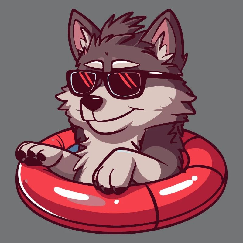 Wolf Comic Cool