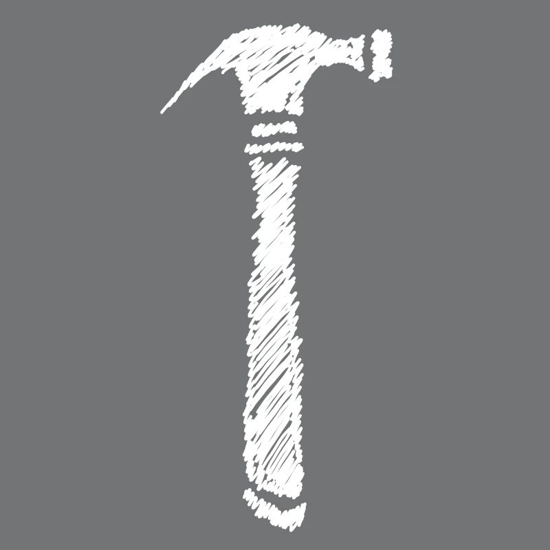 Hammer Scribbled Gift Idea