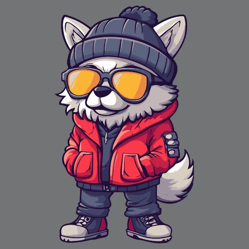 Wolf Cool Comic