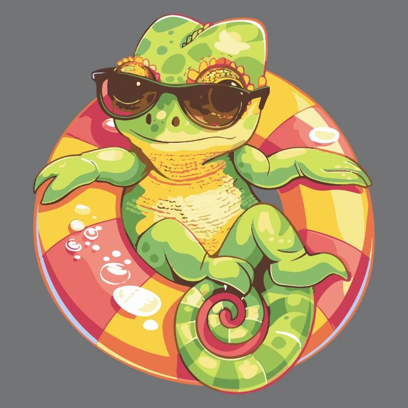 Chameleon Comic Cool