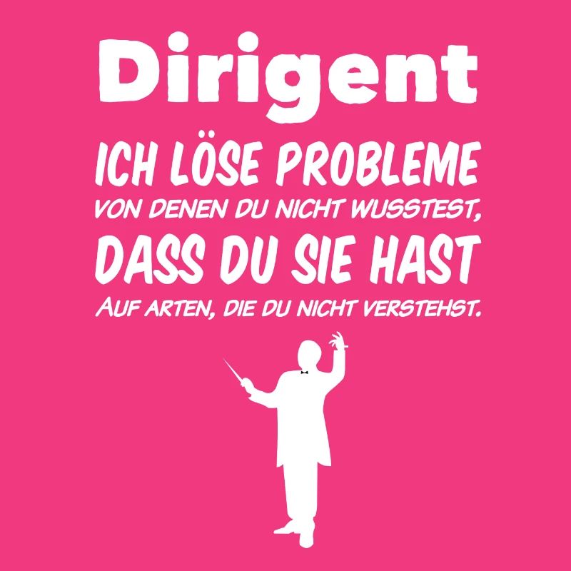 Dirigent Ich löse Probleme Geschenk Chor Musik