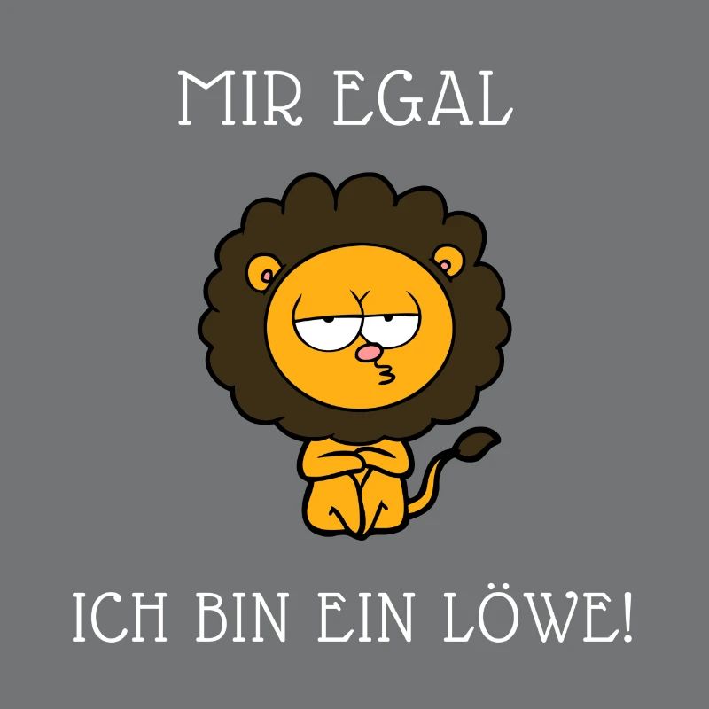 Ich bin ein Löwe! Löwe Süß Idee Geschenk