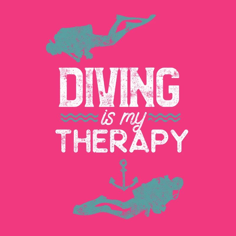 Diving saying therapy