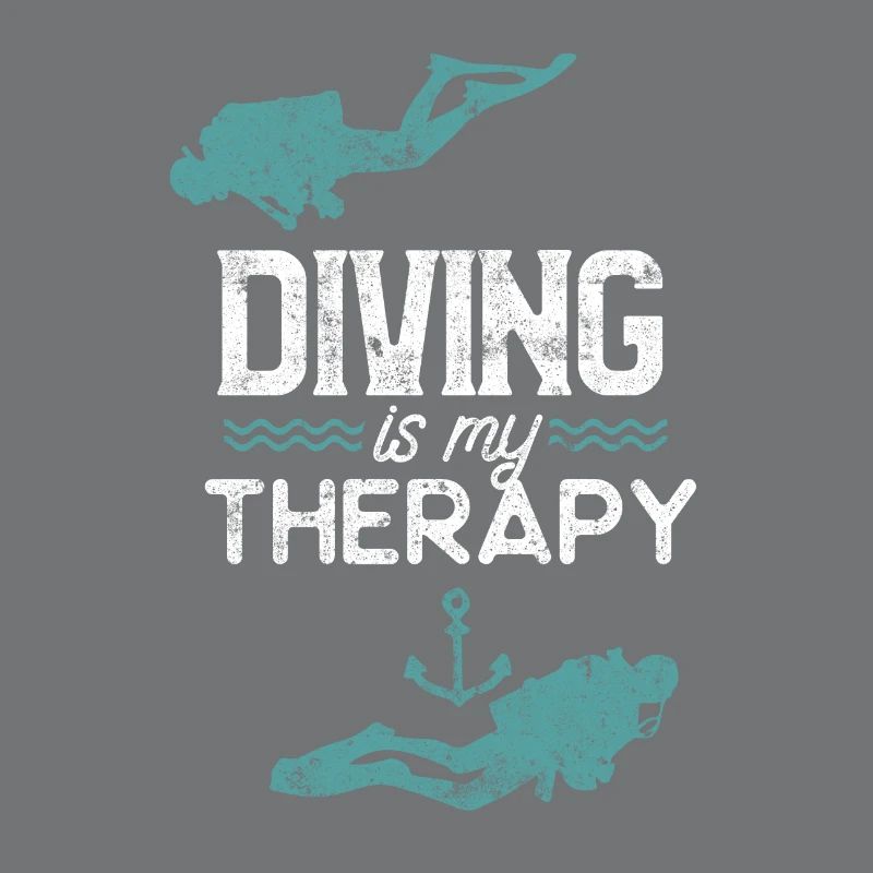 Diving saying therapy