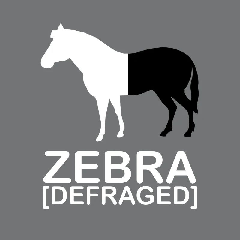 Zebra [defraged] | IT | Computer | Nerd | Geek