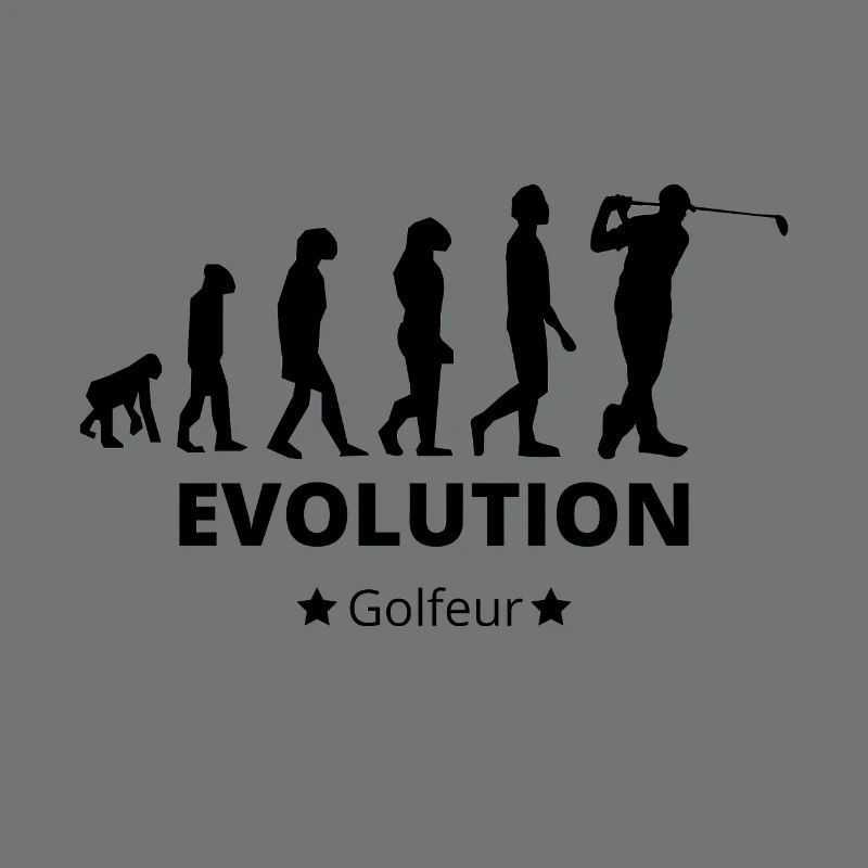 Evolution - Golfer