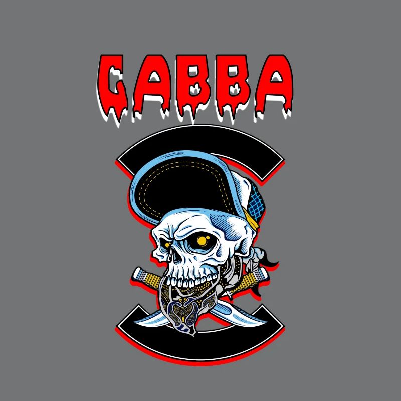 Gabba with skull