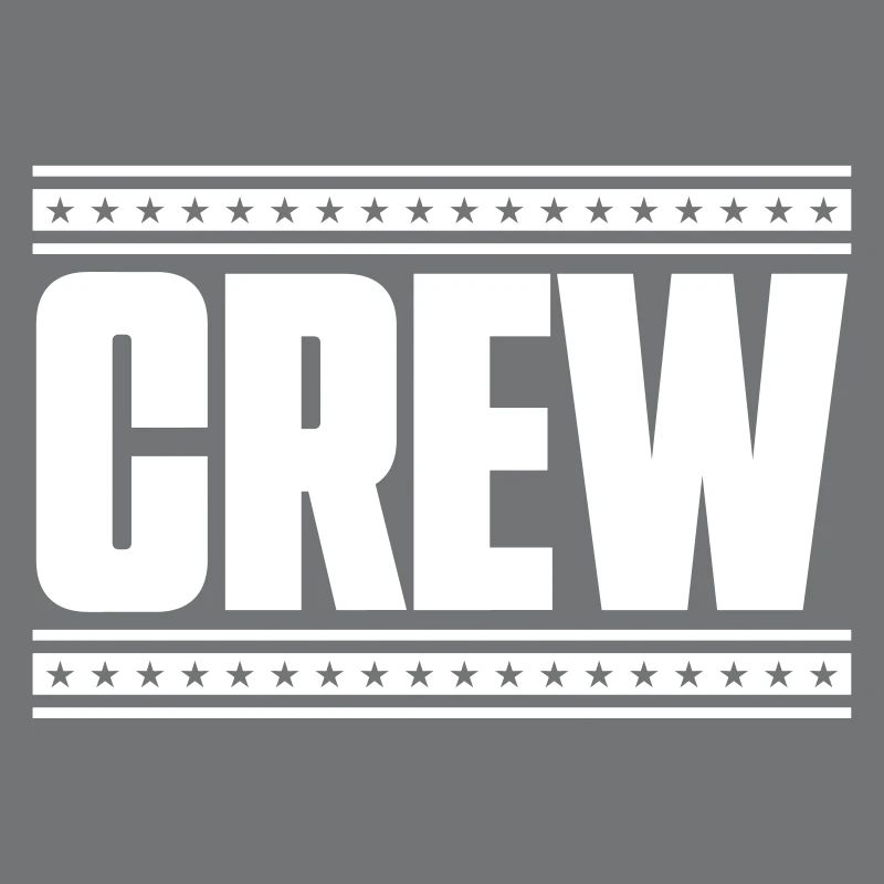 crew dashed star line