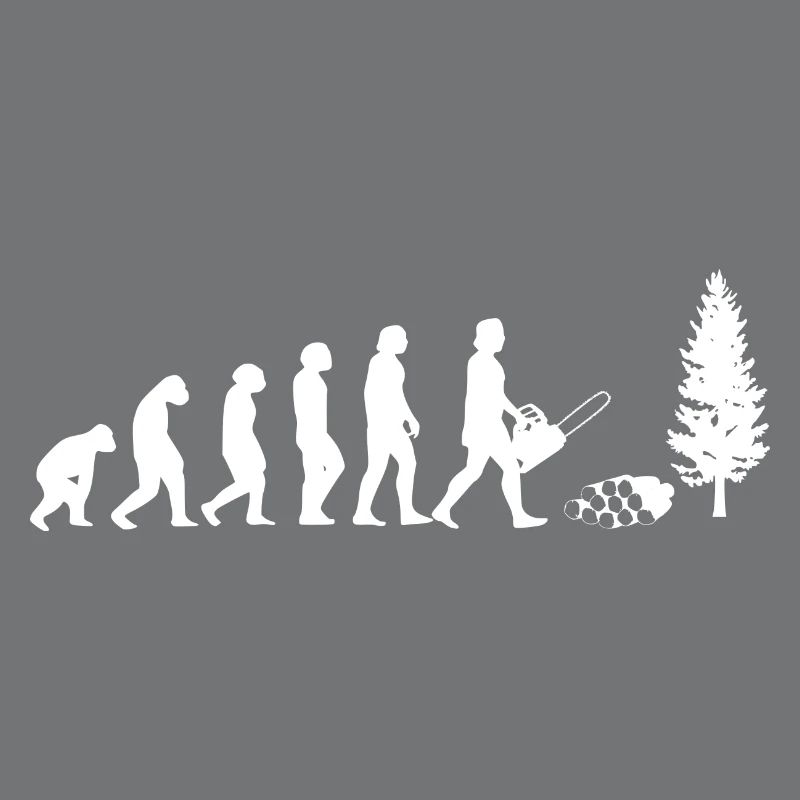 Evolution wood chipper white