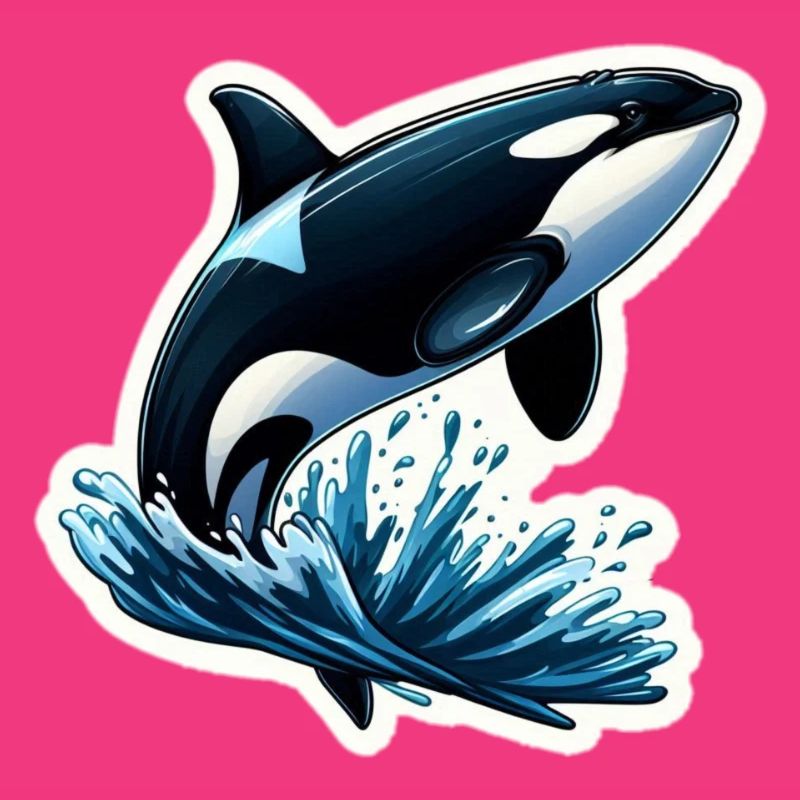 springender Orca