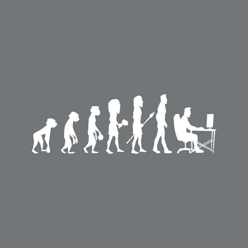 Evolution der Männer Computer Design