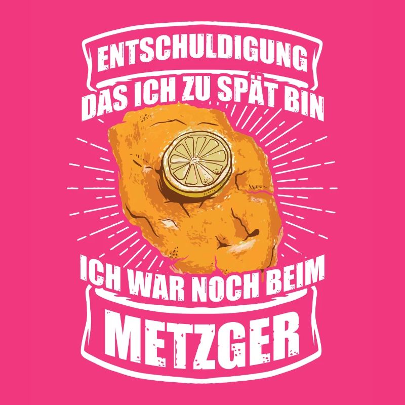 Schnitzel Ich war noch beim Metzger