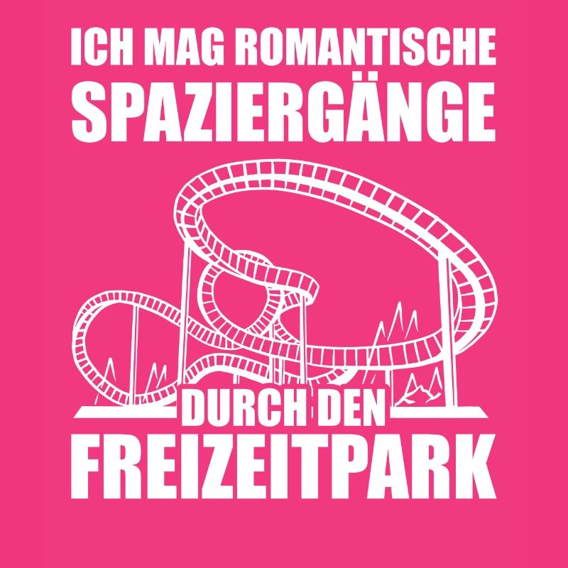 Spaziergänge Freizeitpark Rollercoaster Achterbahn