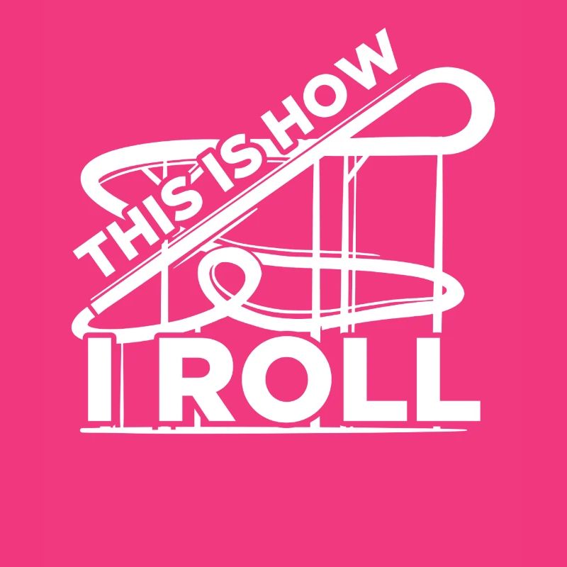 How i roll Freizeitpark Rollercoaster Achterbahn