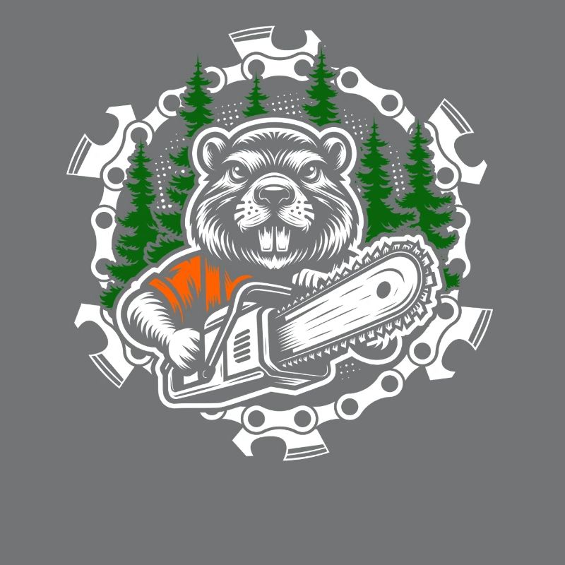 Castor tronçonneuse Bûcheron Forester Forester