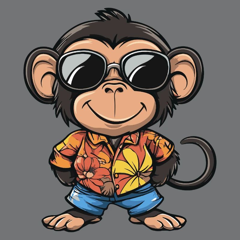 Monkey Comic Vacation
