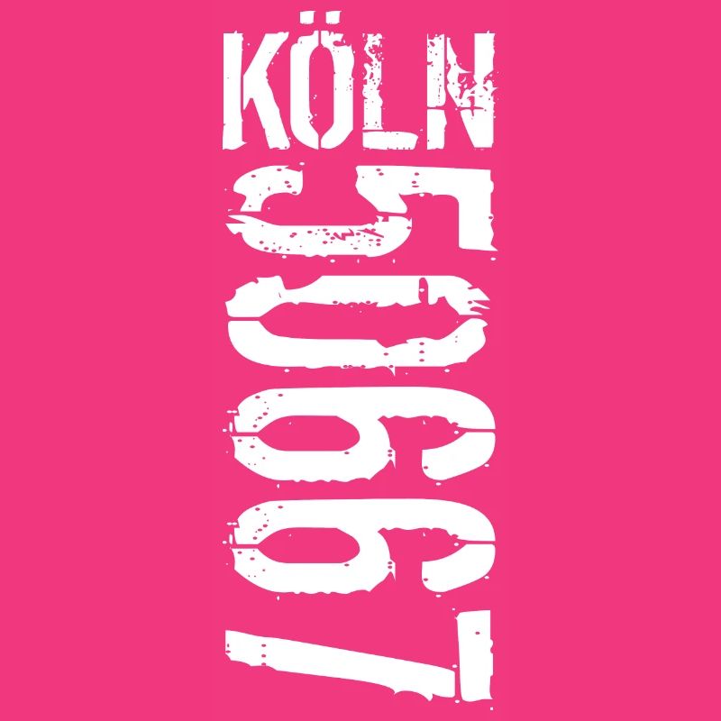 Cologne Postcode 50667 | White