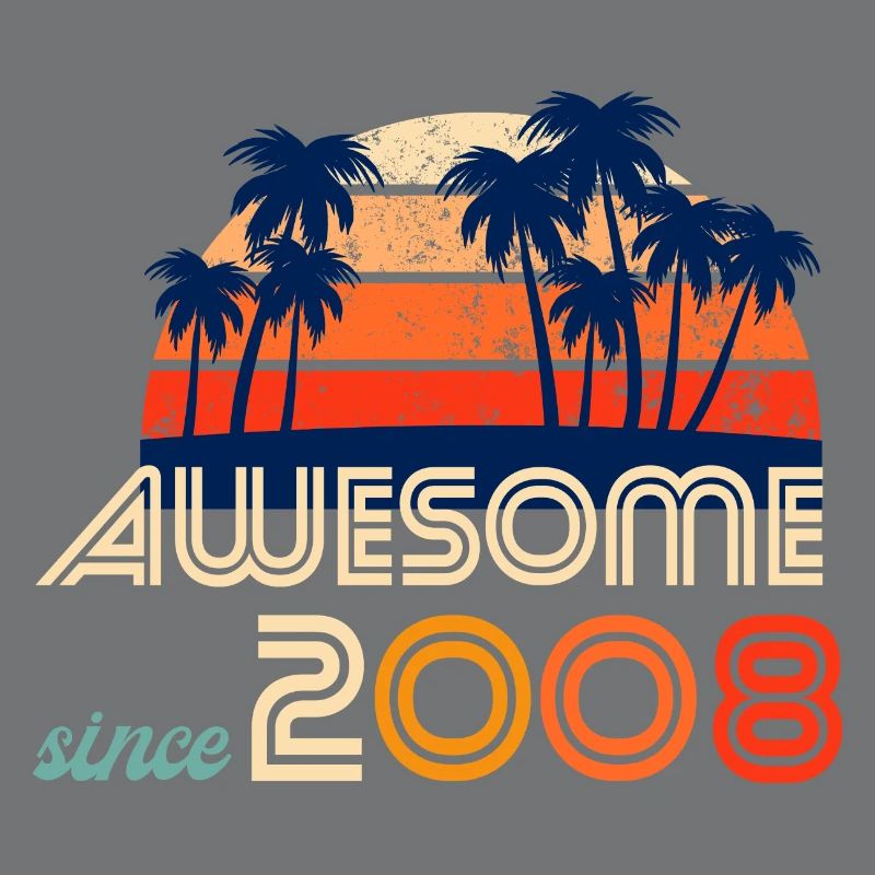Awesome since 2008 Geschenkidee