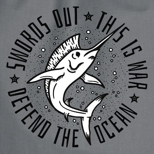 Swords out, Marlin! - Turnbeutel